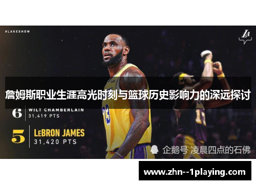 詹姆斯职业生涯高光时刻与篮球历史影响力的深远探讨 詹姆斯职业生涯高光时刻与篮球历史影响力的深远探讨